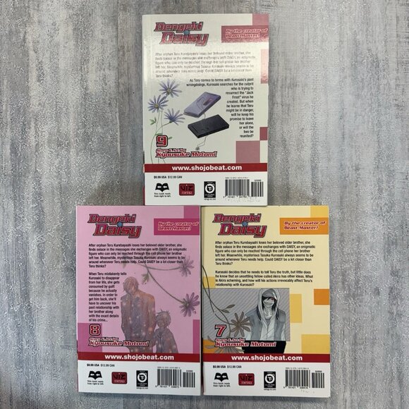 Lot of 3 Dengeki Daisy Manga Vol 7 8 9 English Kyousuke Motomi TPB English - Picture 5 of 5